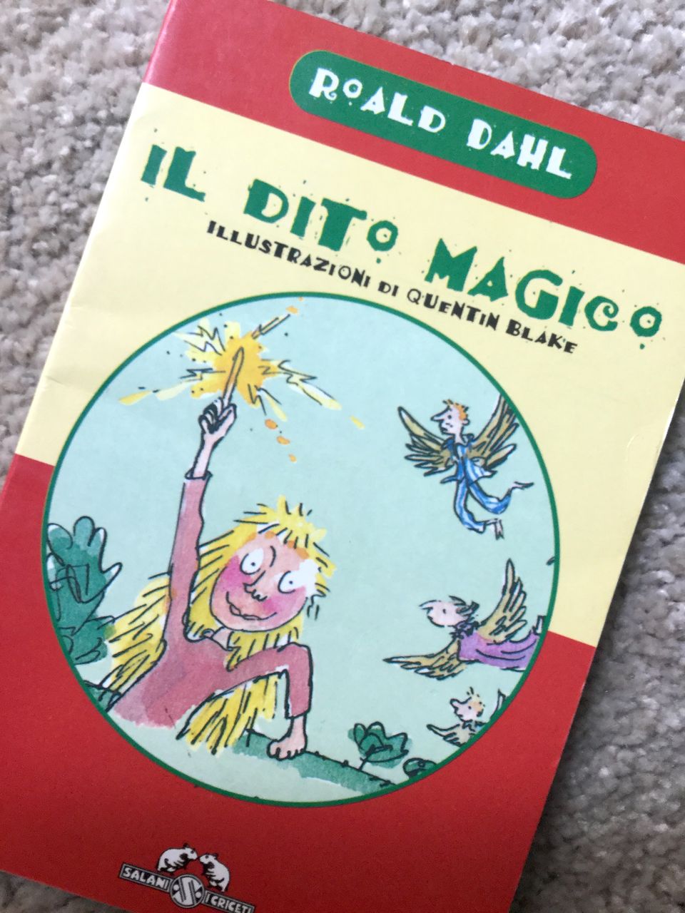 Roald Dahl, Il dito magico, Salani