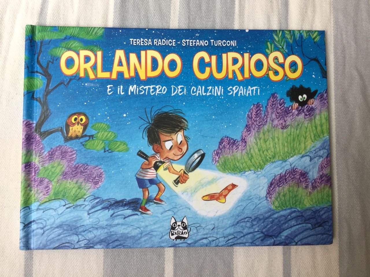 Teresa Radice - Stefano Turconi, Orlando curioso e il mistero dei calzini spaiati, Bao