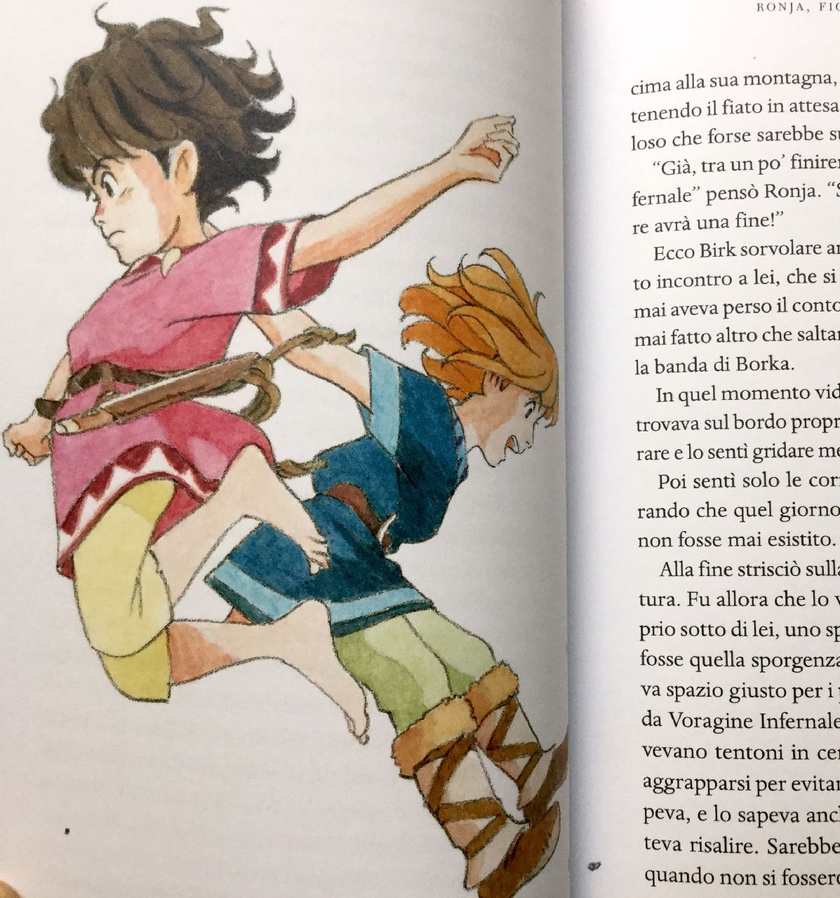 Astrid Lindgren - Katsuya Kondo, Ronja, Mondadori