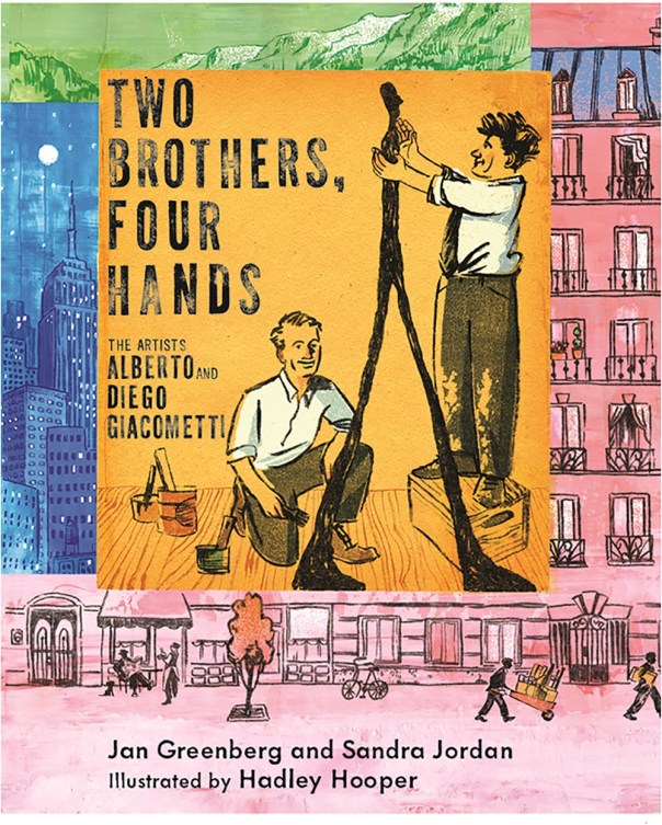 Jan Greenberg - Sandra Jordan - Hadley Hooper, Two brother, four hands, Neal Porter Books