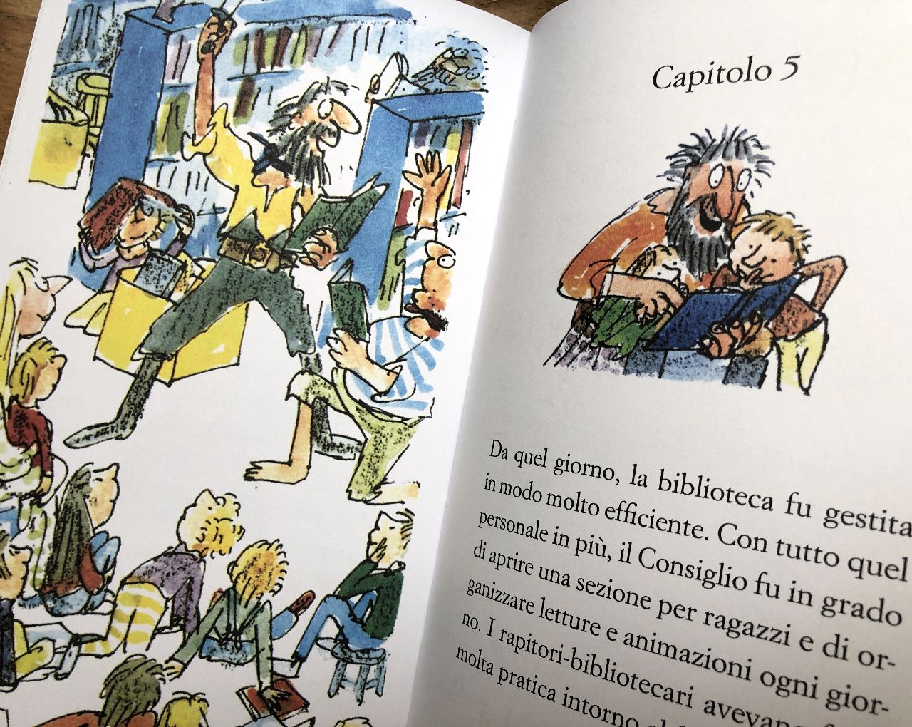 Margaret Mahy - Quentin Blake, Rapimento in biblioteca, Le rane Interlinea