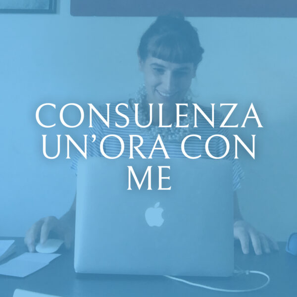 Consulenza - un'ora con me